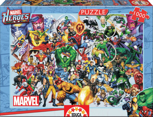 1000 LOS HEROES DE MARVEL REF 15193 - Imagen 2