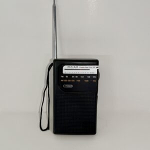 Radio portátil a Pilas FM/Am Negra